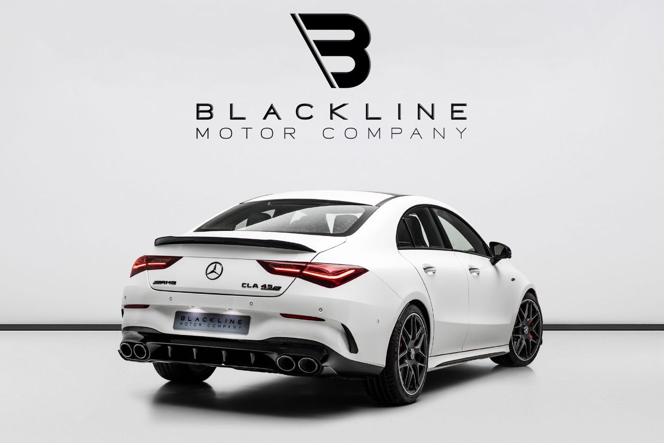 مرسيدس بنز CLA 45 S  AMG 2024 Mercedes CLA 45s AMG 4Matic+, 2029 Mercedes Warranty + Service Contract, Low KMs, GCC