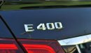 مرسيدس بنز E 400 Mercedes-Benz AMG E400 V6 3.5L 2015/FullOption/Very Good Condition