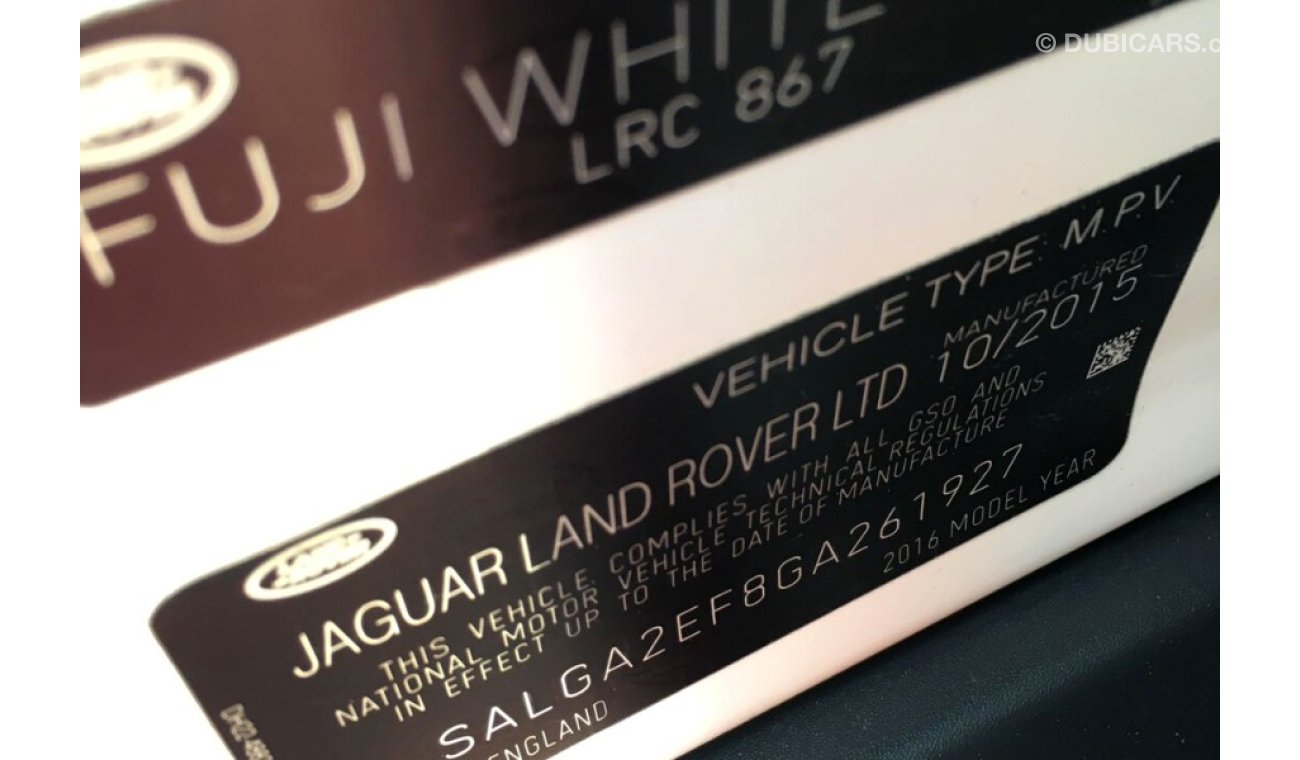 Land Rover Range Rover Vogue SE Supercharged (2016) V8, GCC