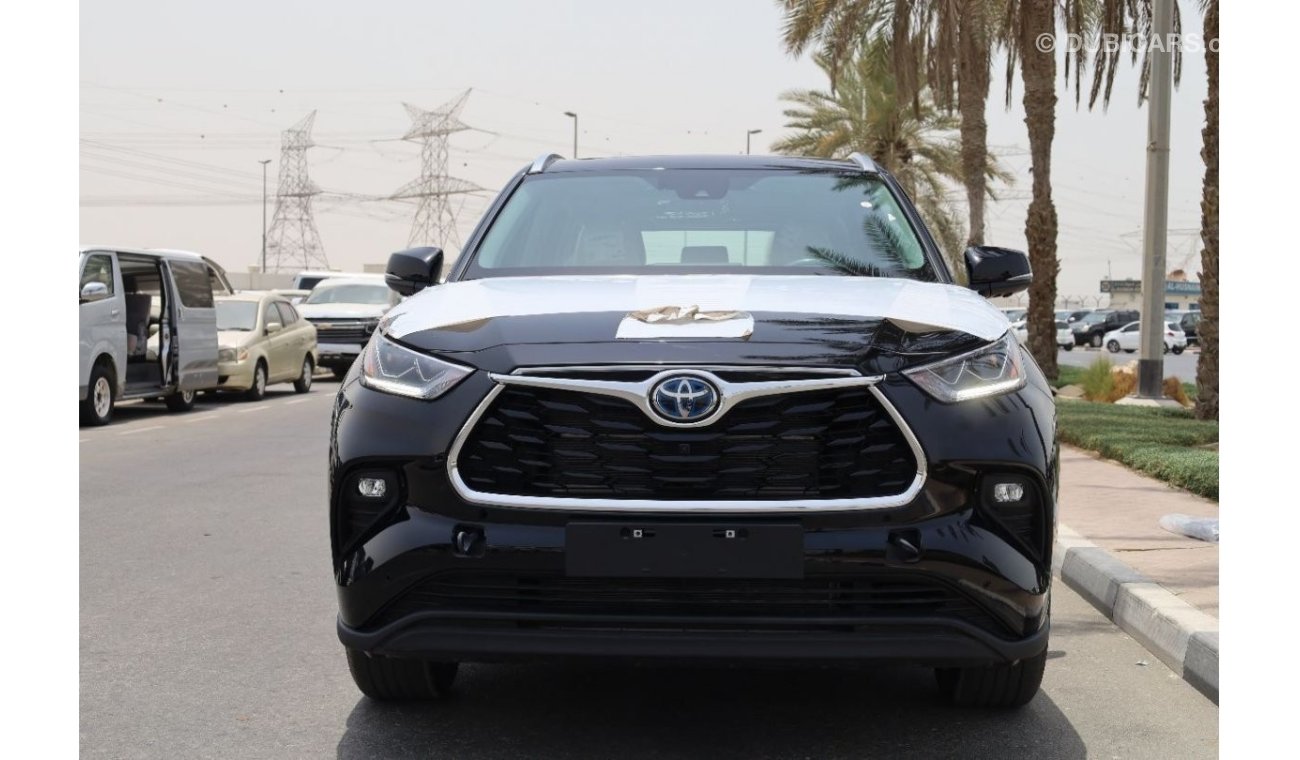 تويوتا هايلاندر TOYOTA_HIGHLANDER_LIMITED_HYBRID_2.5_FULL_OPTIONS_WHITE_GREY