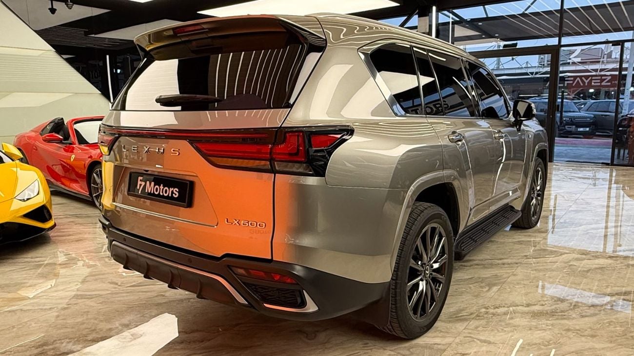 لكزس LX 600 F Sport Launch Edition 3.5L Lexus LX600 F-Sport Launch Edition - 2022 - Warranty