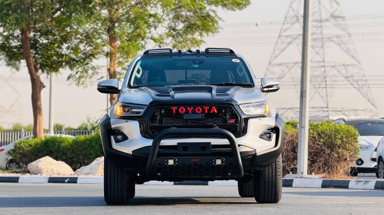 Toyota Hilux MODIFIED TO GR SPORTS | 2024 | DOUBLE CABIN | 2.8L DIESEL ENGINE | AT | NUDGE BAR