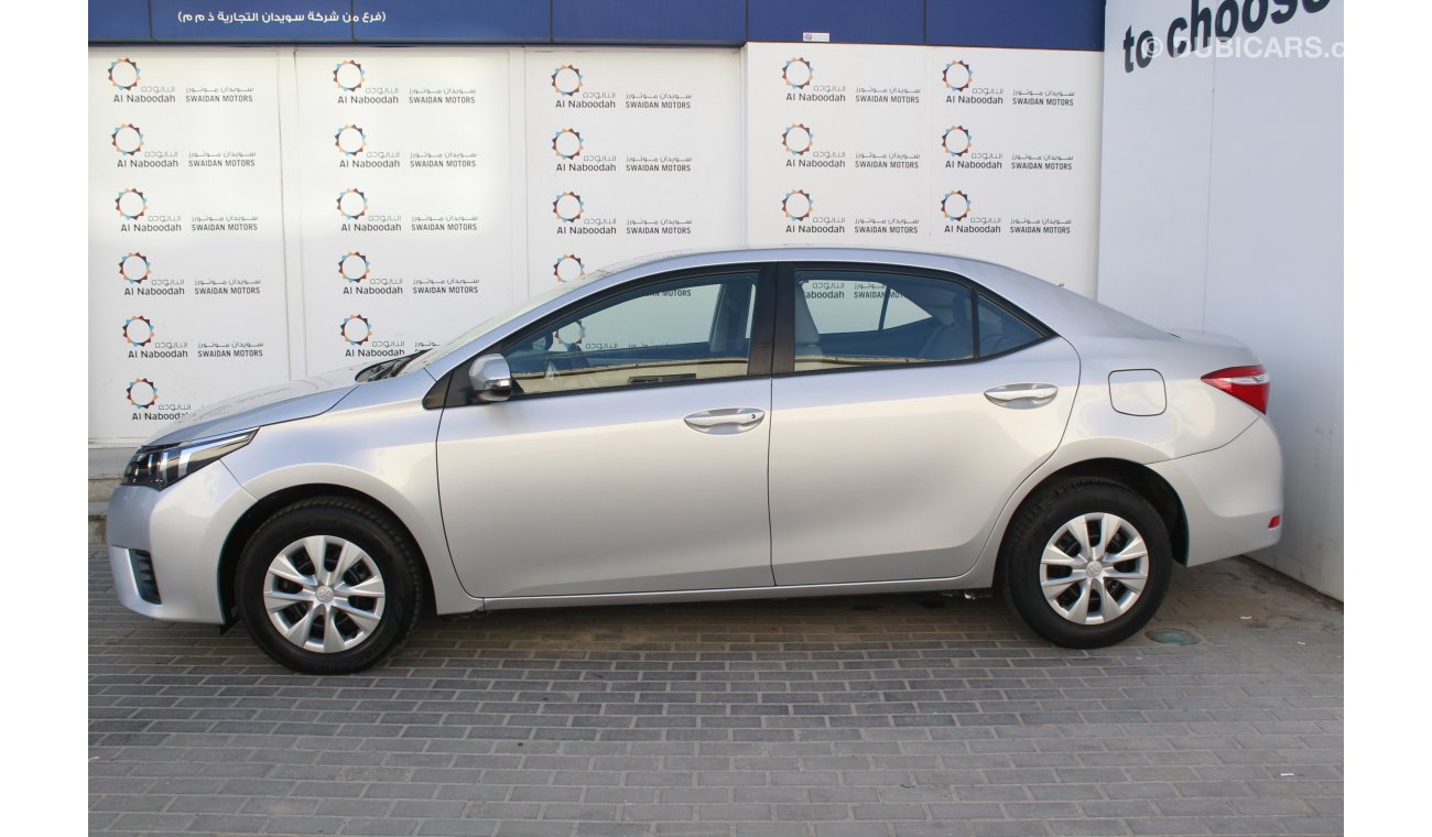 Toyota Corolla 1.6L SE 2015 model