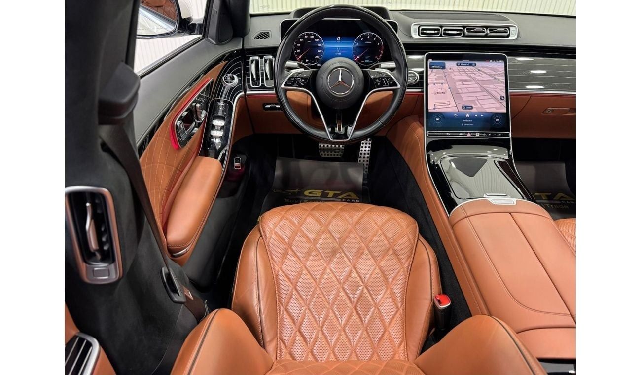 Mercedes-Benz S 580 4MATIC Exclusive 4.0L 2022 Mercedes Benz S580 AMG 4MATIC, 2027 Mercedes Warranty, 2026 Mercedes Serv