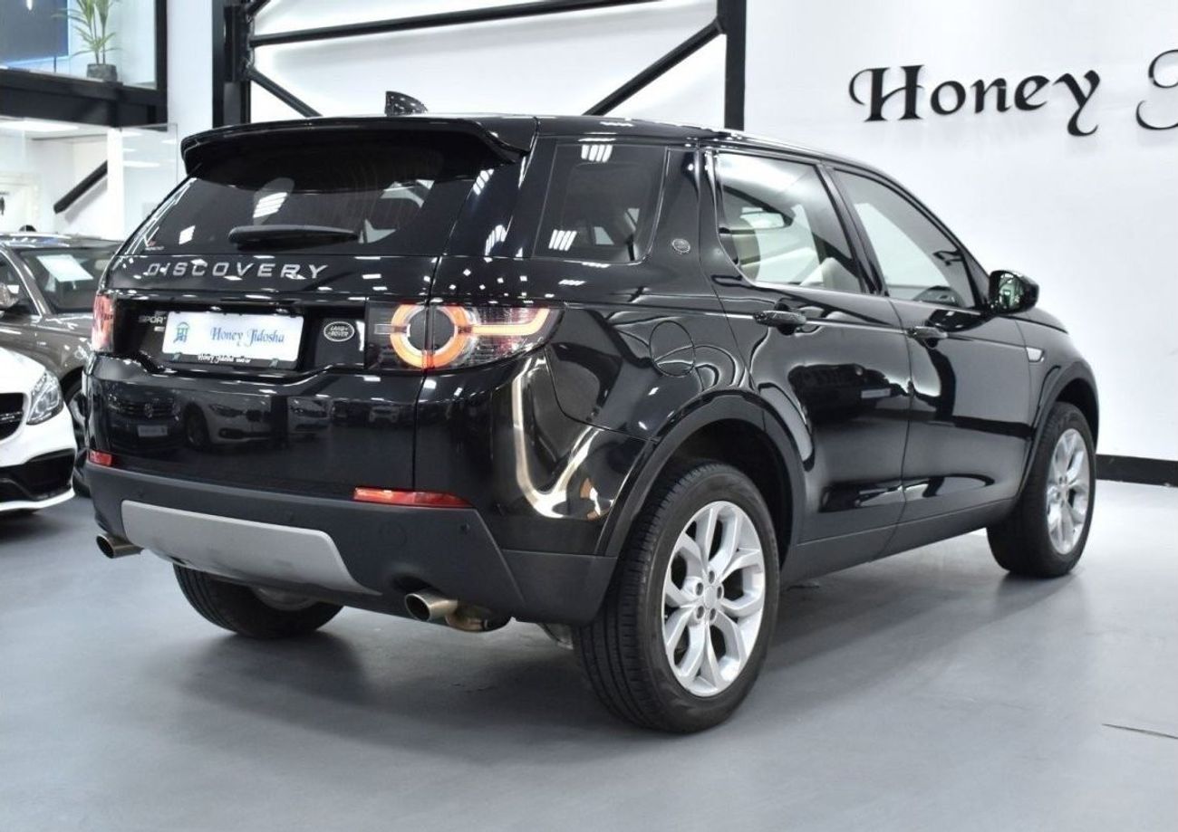 Land Rover Discovery Sport EXCELLENT DEAL for our Land Rover Discovery Sport HSE ( 2018 Model ) in Black Color GCC Specs