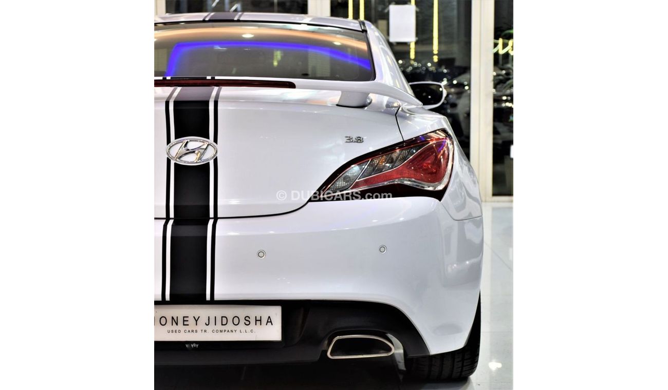 Hyundai Genesis ORIGINAL PAINT & VERY LOW MILEAGE 19,000KM! Hyundai Genesis Coupe 3.8 2016 Model!! in White Color! G