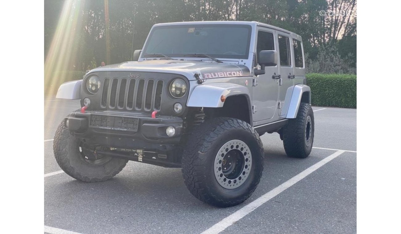 Jeep Wrangler Unlimited Rubicon X Jeep Wrangler Rubicon V6 2017 GCC Original Paint - Perfect Condition