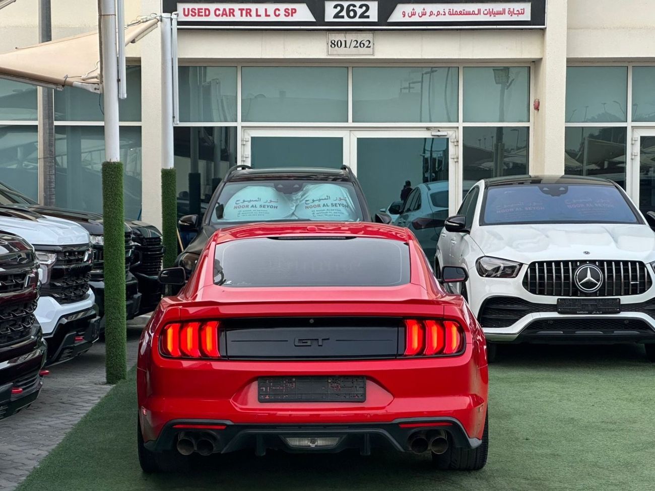 فورد موستانج ‎فورد موستنج GT 5.0 2018  ‎صبغ وكالة بحالة الوكالة ‎ممشى قليل ‎فل اوبشن