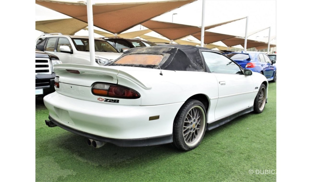 شيفروليه كامارو EXCELLENT DEAL for our Chevrolet Camaro Z28 2002 Model!! in White Color! American Specs