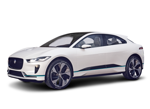 Jaguar I-Pace cover - Front Left Angled