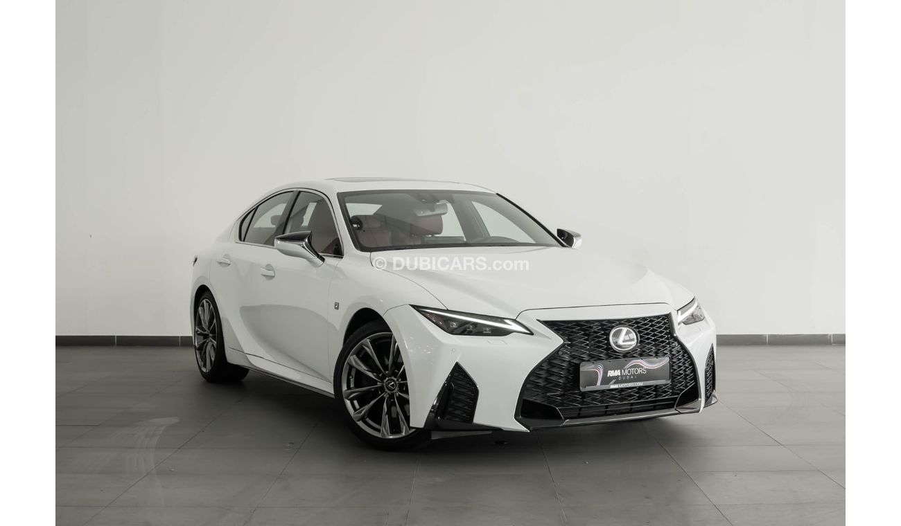 لكزس IS 350 F سبورت بريستيج 2021 Lexus IS350 F-Sport / 5 Year Lexus Warranty / Full Option