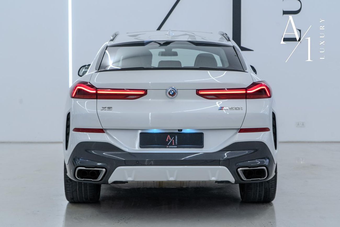 BMW X6 M50i 4.4L 2023 BMW X6 M50i, 2026 BMW Warranty, Full BMW Service History, Fully Loaded, GCC