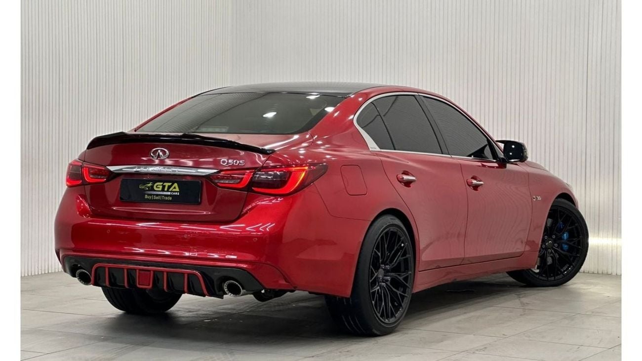 Infiniti Q50 2018 Infiniti Q50 S Redsport, Warranty, Full Service History, Carbon Fiber Package, GCC