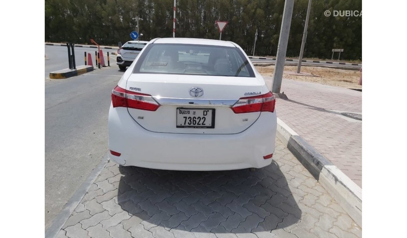 Toyota Corolla SE SE SE GCC Specs