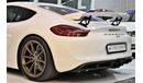 بورش كايمان 718 EXCLUSIVE OFFER • 4,700 PM • 2016 Porsche GT4 Cayman 3.8 F6 RWD 380bhp • GCC • Porsche Warranty