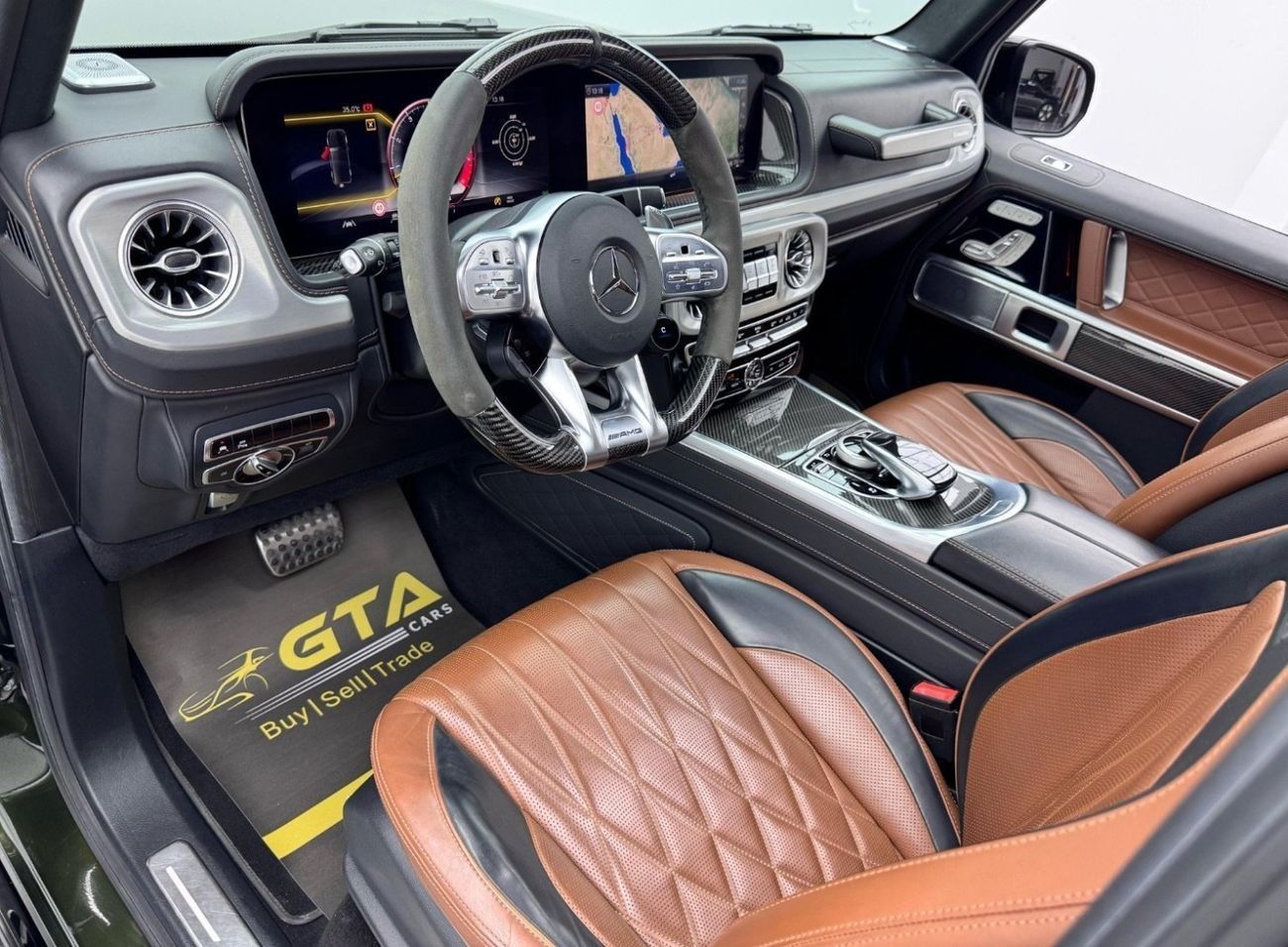 Mercedes-Benz G 63 AMG Std 4.0L 2021 Mercedes Benz G63 AMG G Manufaktur, July 2026 Mercedes Warranty, FASH, GCC