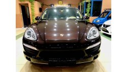 Porsche Cayenne S 2014  gcc  low  milage  first  owner  with  full  services  history  and 1  year  warra
