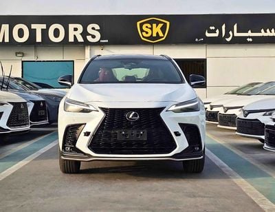 لكزس NX350 F SPORT TURBO CHARGED / PANORAMIC ROOF/ 275 HP ENGINE / 2.4L PETROL AWD (CODE#NXP3F)