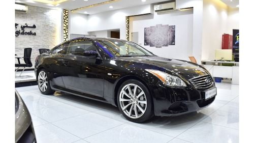 إنفينيتي G37 EXCELLENT DEAL for our Infiniti G37 S ( 2008 Model ) in Black Color GCC Specs