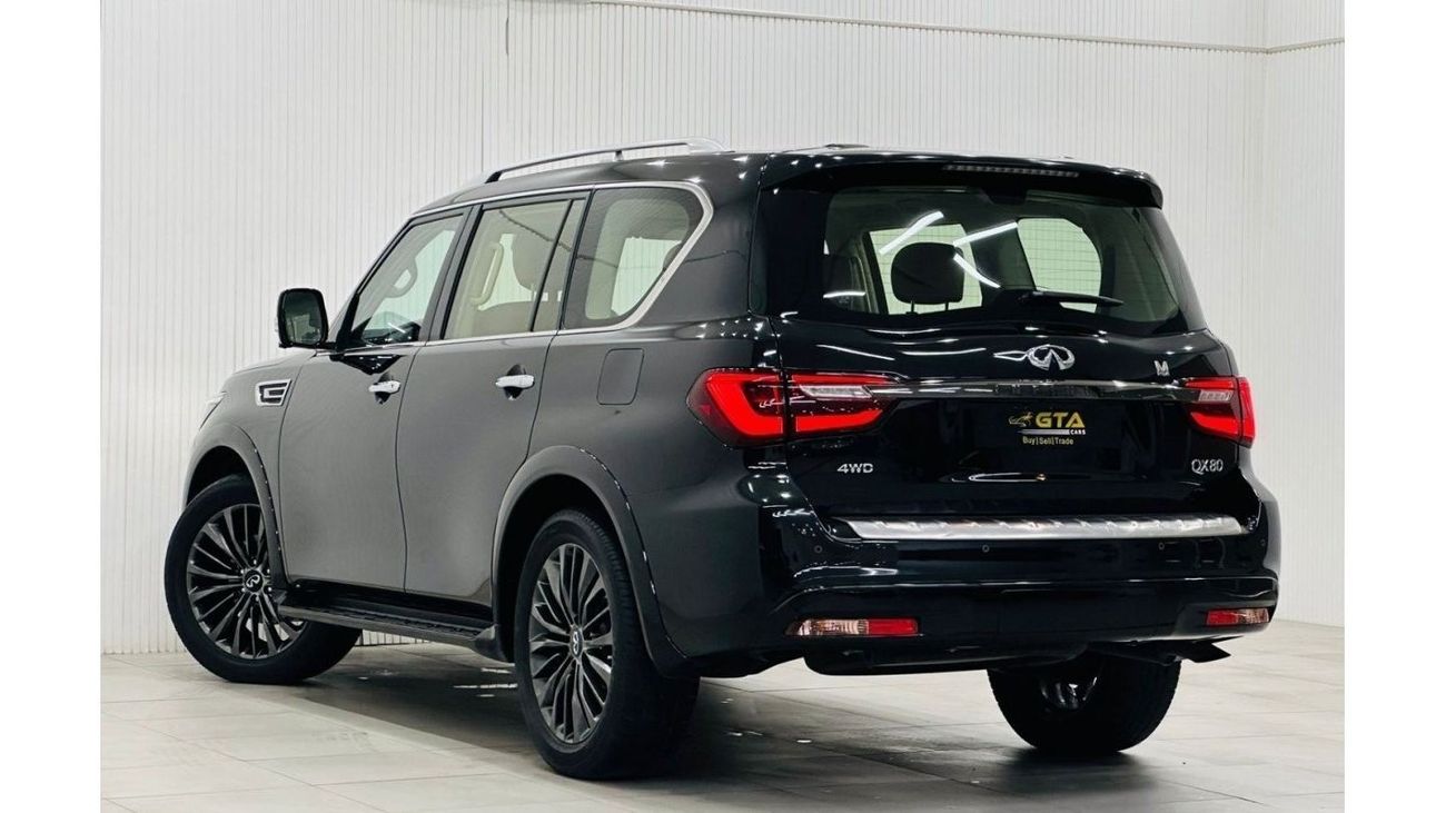 Infiniti QX80 2021 Infiniti QX80 8 Seater, Warranty, Full Infiniti Service History, Full Options, GCC