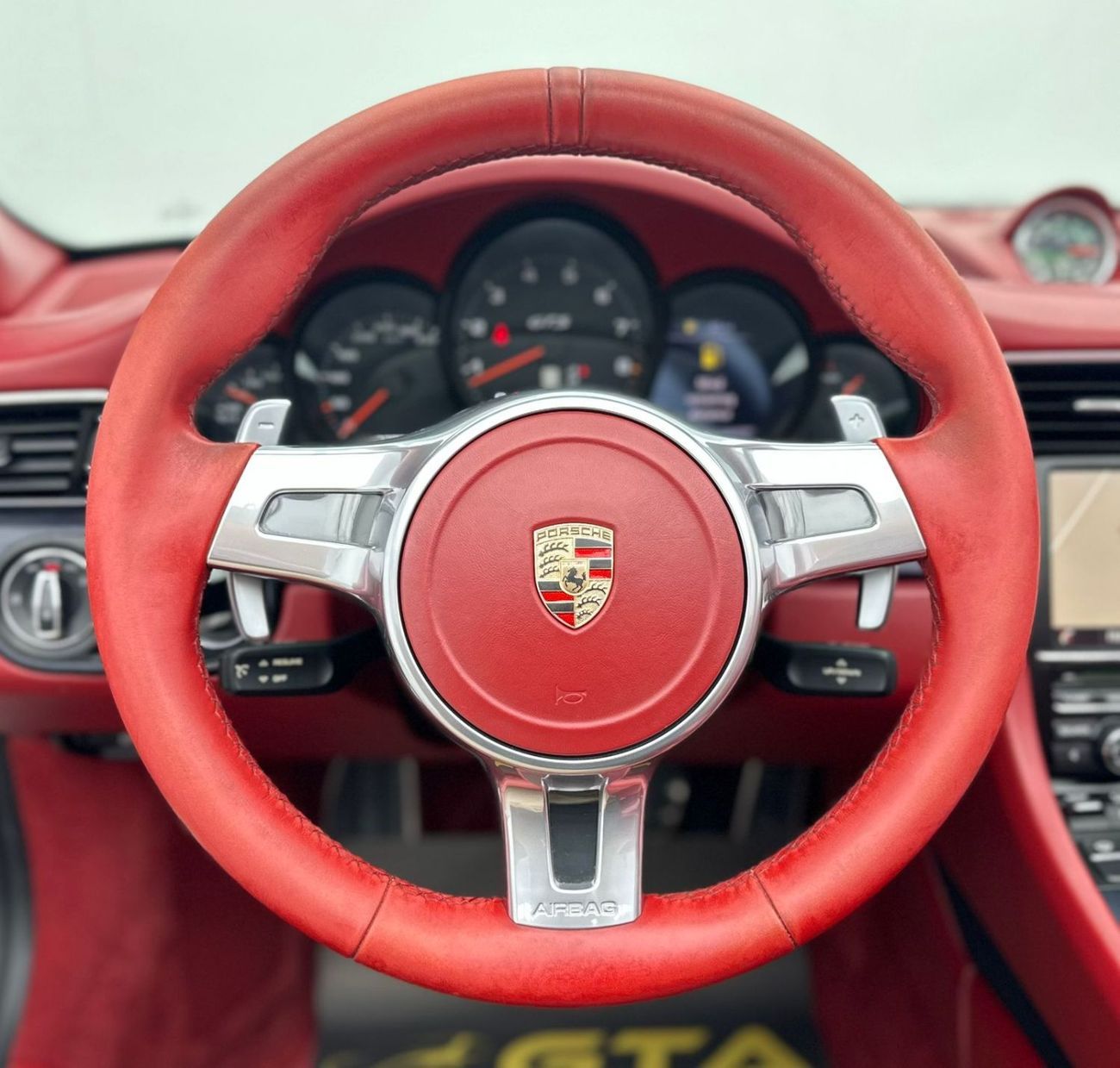 Porsche 911 2015 Porsche 911 Carrera 4 GTS Cabriolet, Porsche Full Service History, Excellent Condition, GCC