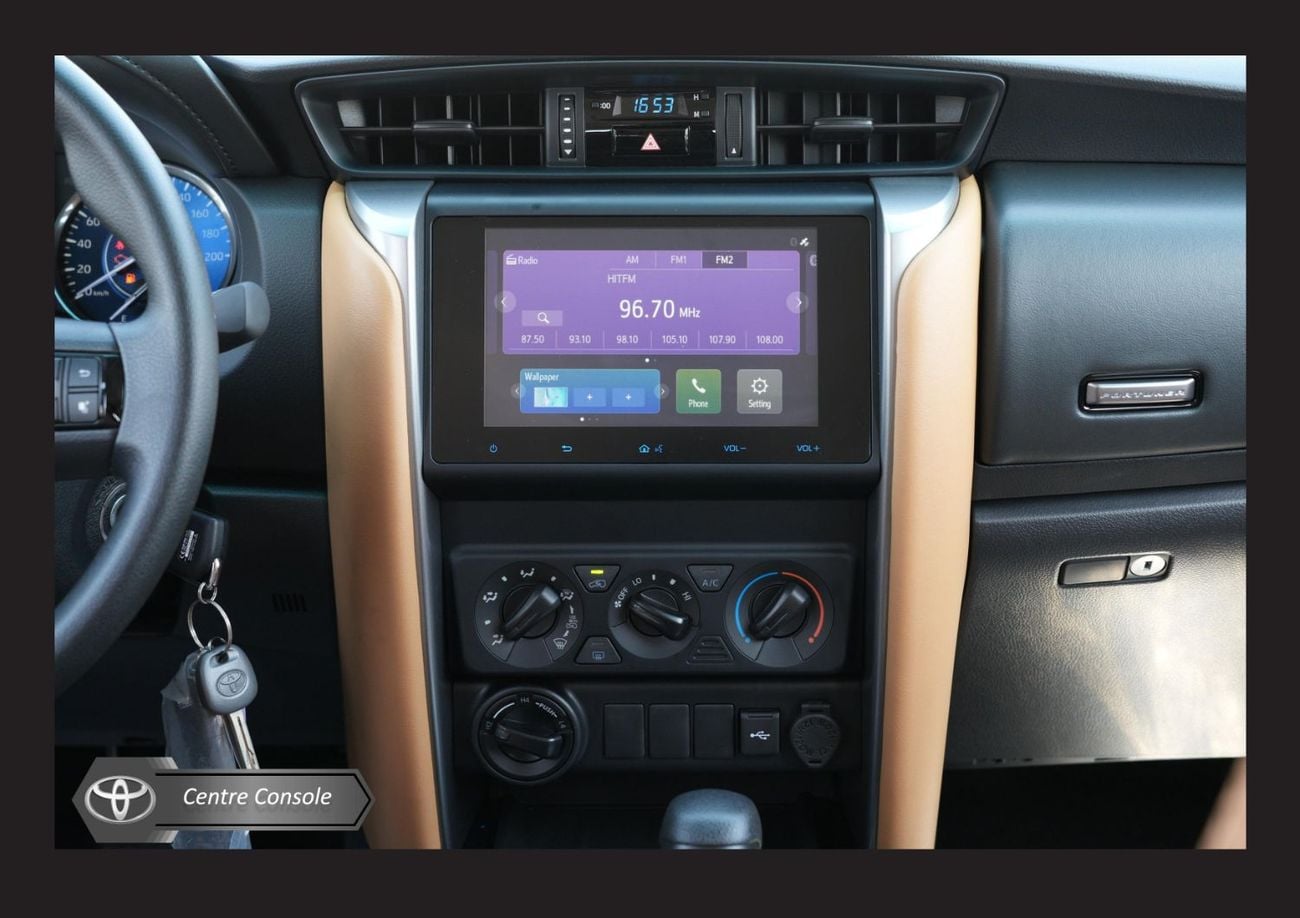 تويوتا فورتونر EXR TOYOTA FORTUNER 2.4L 4X4 STD(i) A/T DSL 2026 Export only