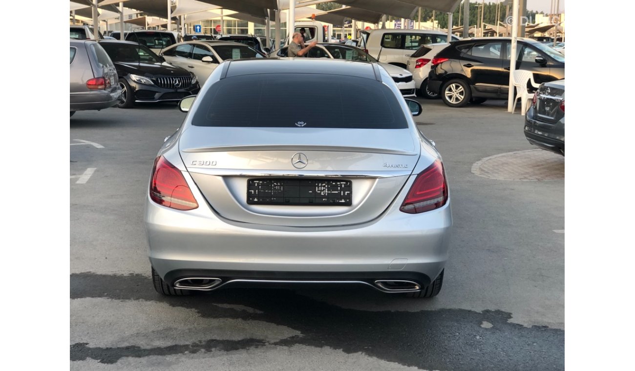 Mercedes-Benz C 300 Mercedes benz C300 model 2017 car prefect condition full option panoramic roof leather seats back ca