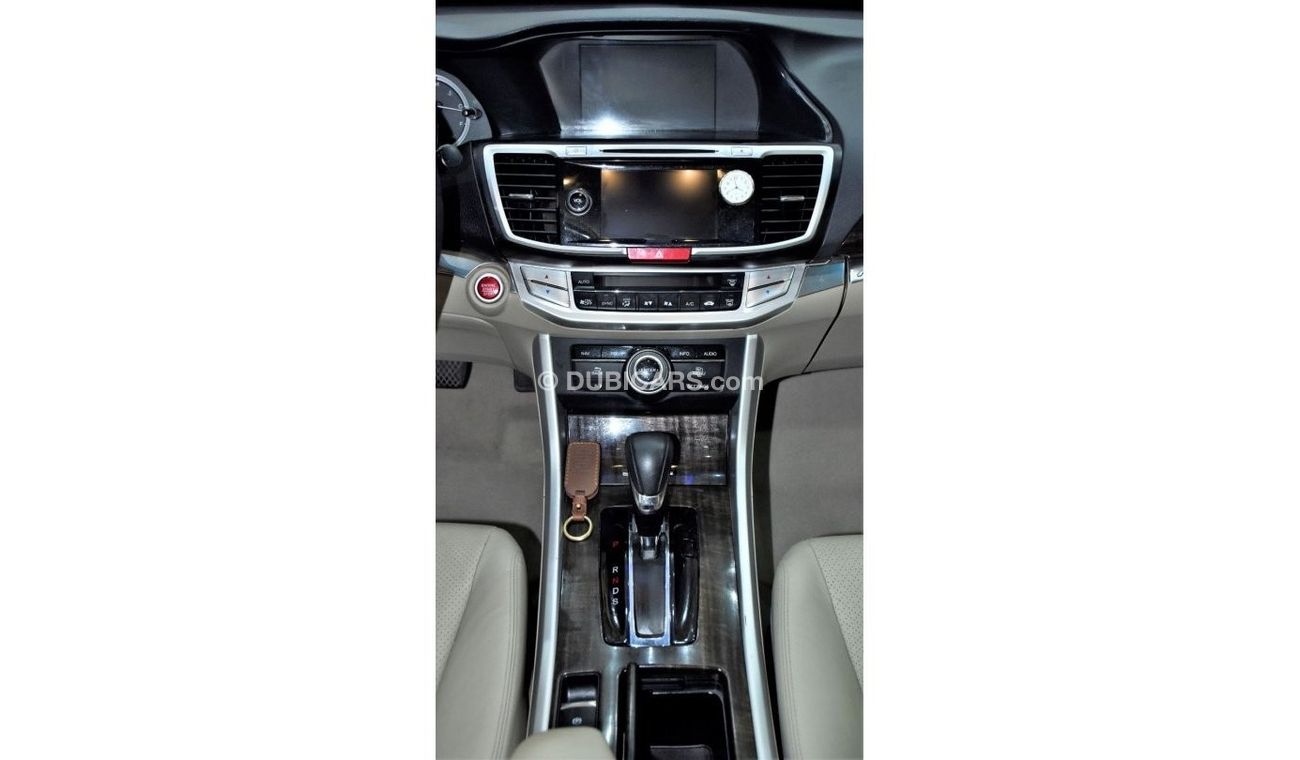 Honda Accord EXCELLENT DEAL for our Honda Accord ( 2016 Model ) in Brown Color GCC Specs