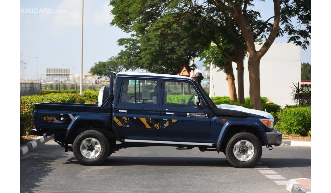 تويوتا لاند كروزر بيك آب 79 DOUBLE CAB LIMITED LX V8 4.5L TURBO DIESEL 5 SEAT  MANUAL TRANSMISSION