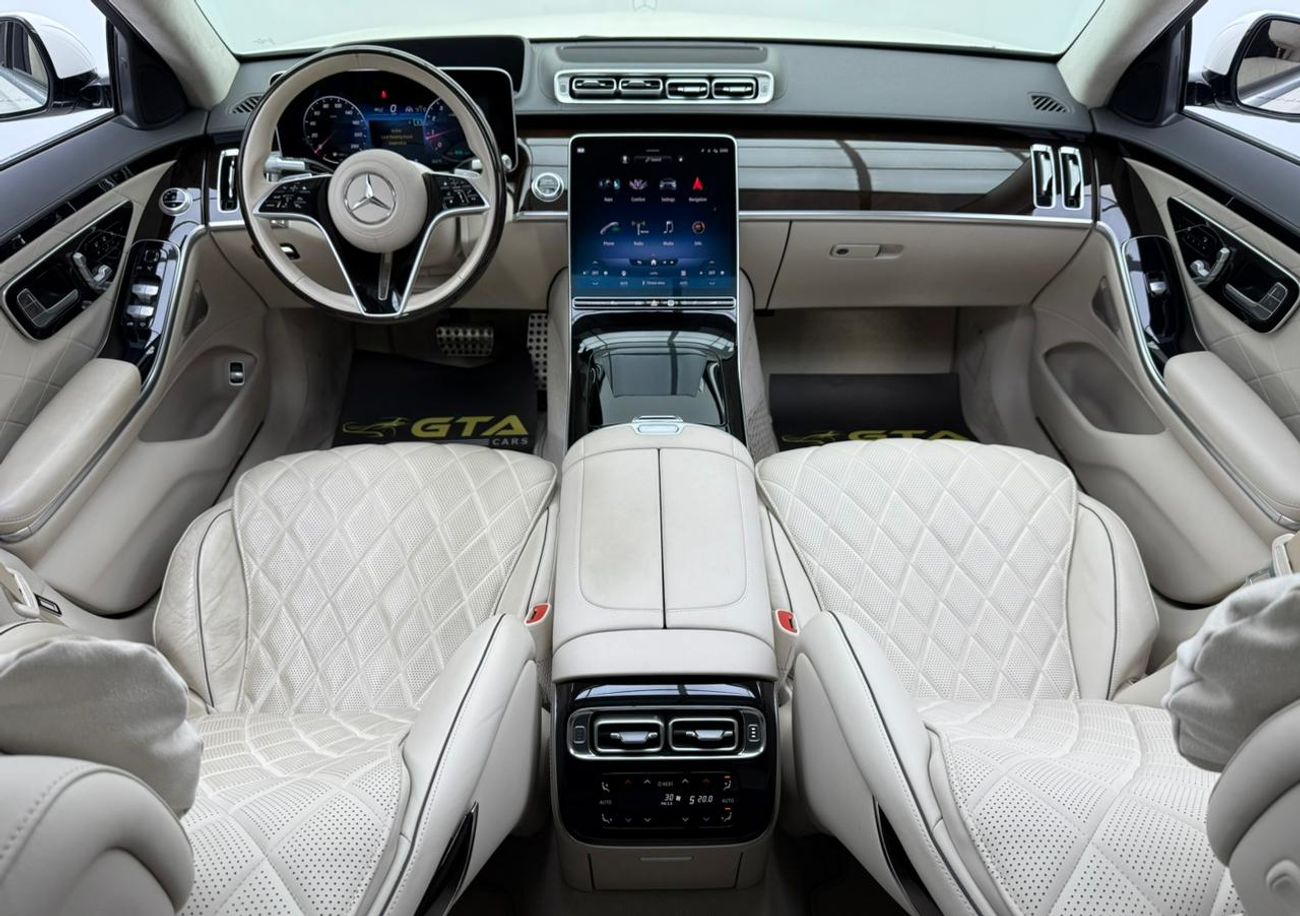 Mercedes-Benz S 580 4MATIC Exclusive 4.0L 2022 Mercedes-Benz S 580 ,EMC Warranty+Service Contract+Full Service History ,