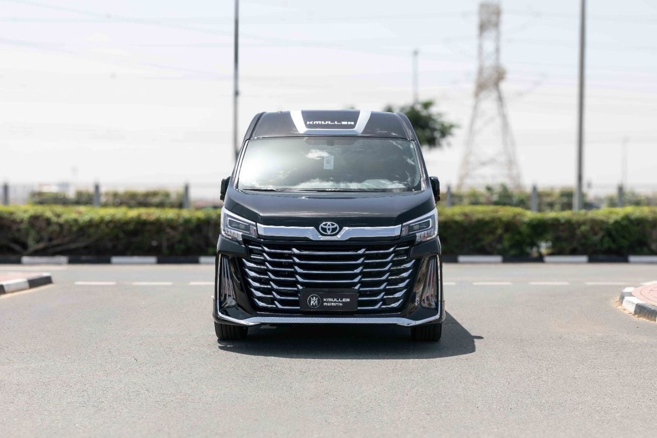 Toyota Hiace Alpha AL680 KMuller Edition 3.5L - Black Inside Brown | Export Only