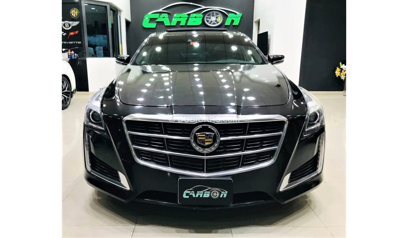 كاديلاك CTS CADILAC CTV FULL OPTION 2014 FOR 39K WITH ONE YEAR WARRANTY + INSURANCE + REGISTRATION RTA