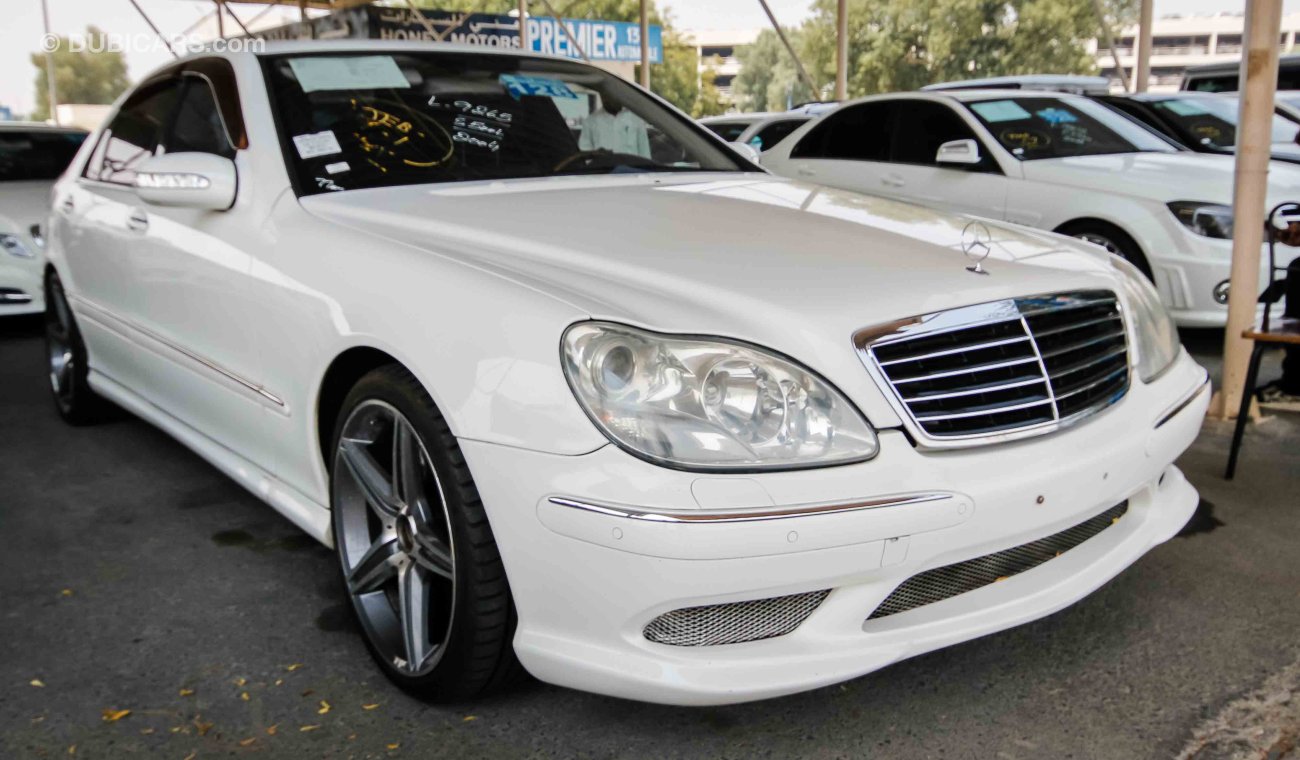 Mercedes-Benz S 500 L with S55 Badge