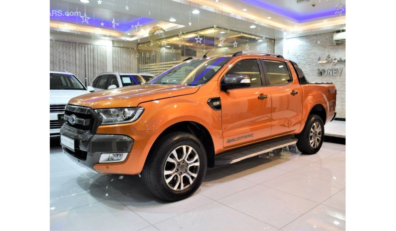 Ford Ranger EXCELLENT DEAL for our FORD Ranger 4x4 WILDTRAK 2017 Model!! in Orange Color! GCC Specs