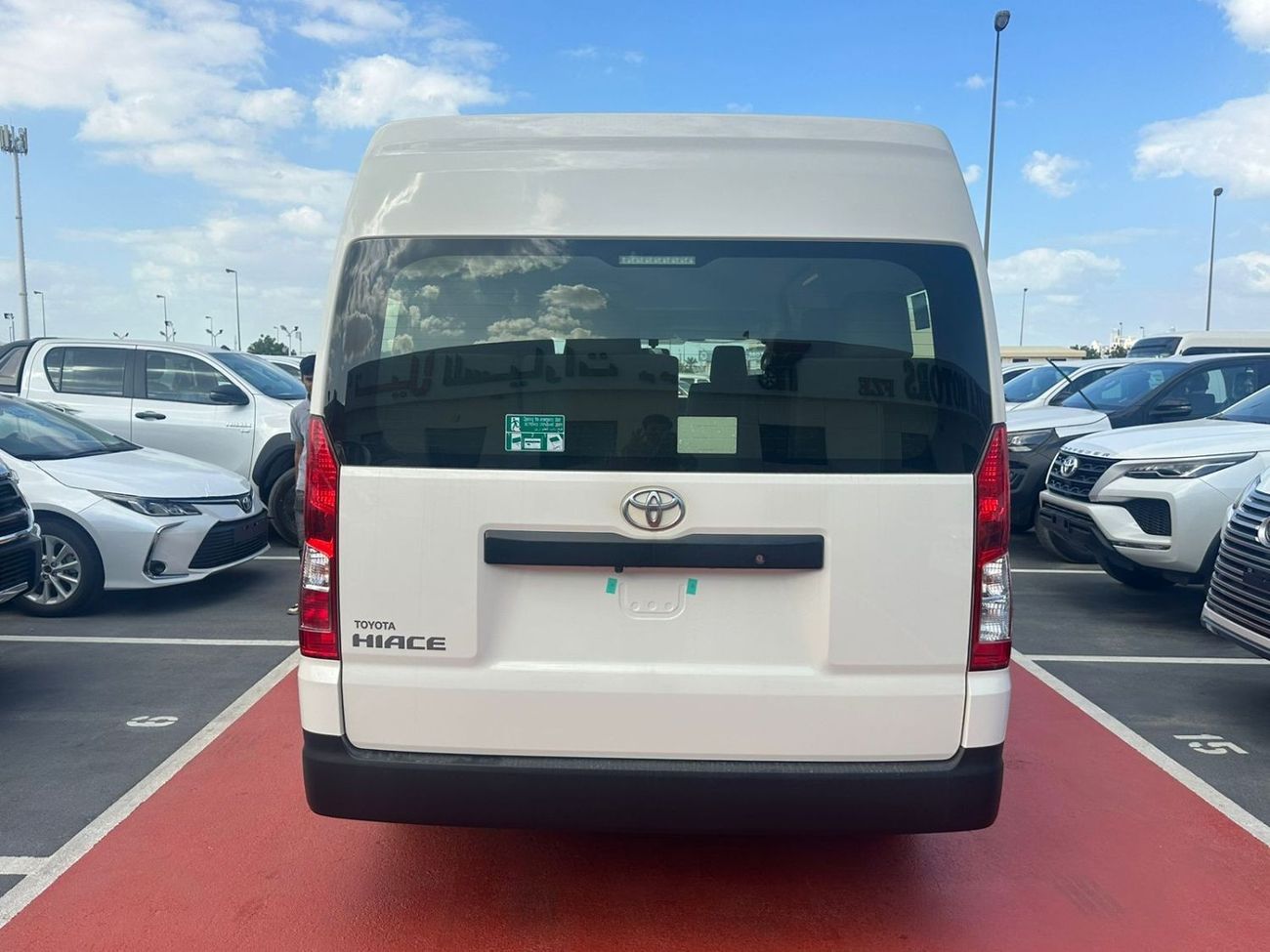 New TOYOTA HIACE 3.5 MT HIGHROOF WHITE 2024 * EXPORT NIGERIA ONLY ...