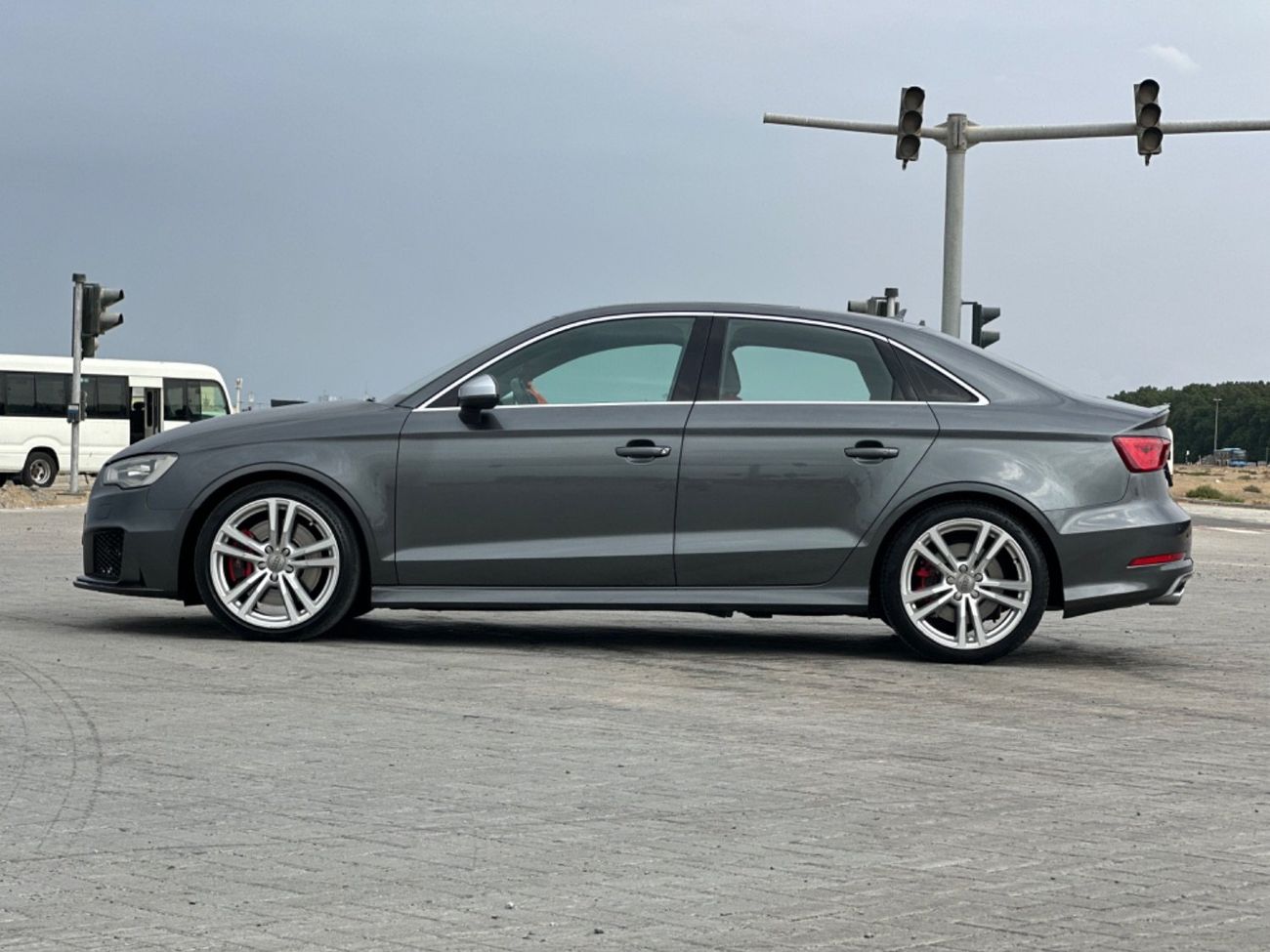 Audi S3 TFSI quattro 2.0L MODEL 2016 GCC CAR PERFECT  CONDITION INSIDE AND OUTSIDE FULL OPTION SUN ROOF LEAT