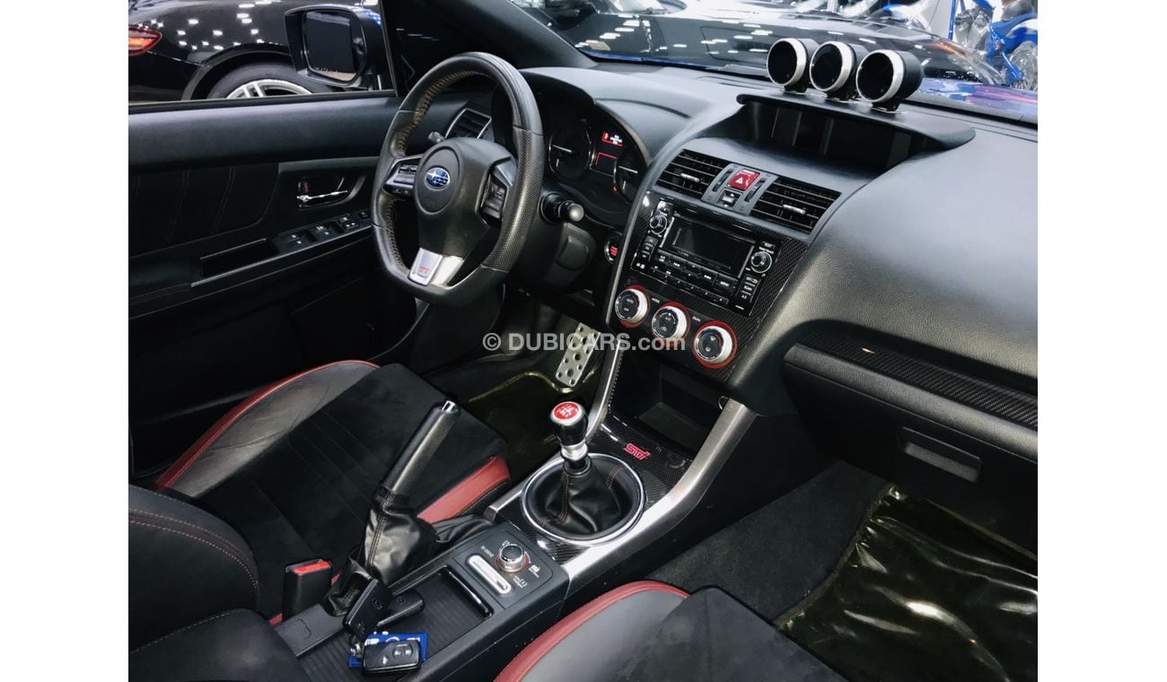 Subaru Impreza STI - MANUAL GEAR - 2015 - GCC - STAGE 3 ( Modified by SAM ) ONE YEAR WARRANTY