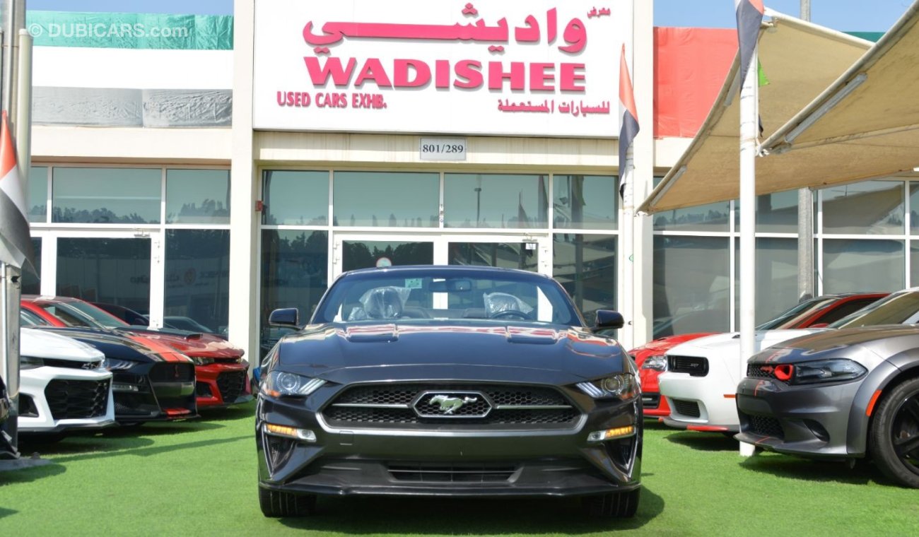 Ford Mustang Mustang Eco-Boost Convertible V4 2019/Premium FullOption/Low Miles Very Good Condition