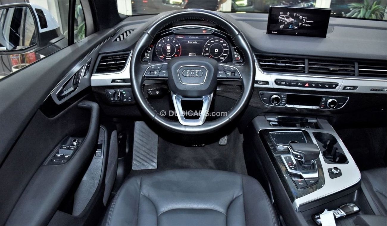 Audi Q7 EXCELLENT DEAL for our Audi Q7 ( 45TFSi Quattro ) 2016 Model / White Color GCC Specs