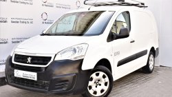 Peugeot Partner Tepee 1.6L MANUAL 2018 GCC SPECS AGENCY WARRANTY UP TO 2023 OR 100000KM