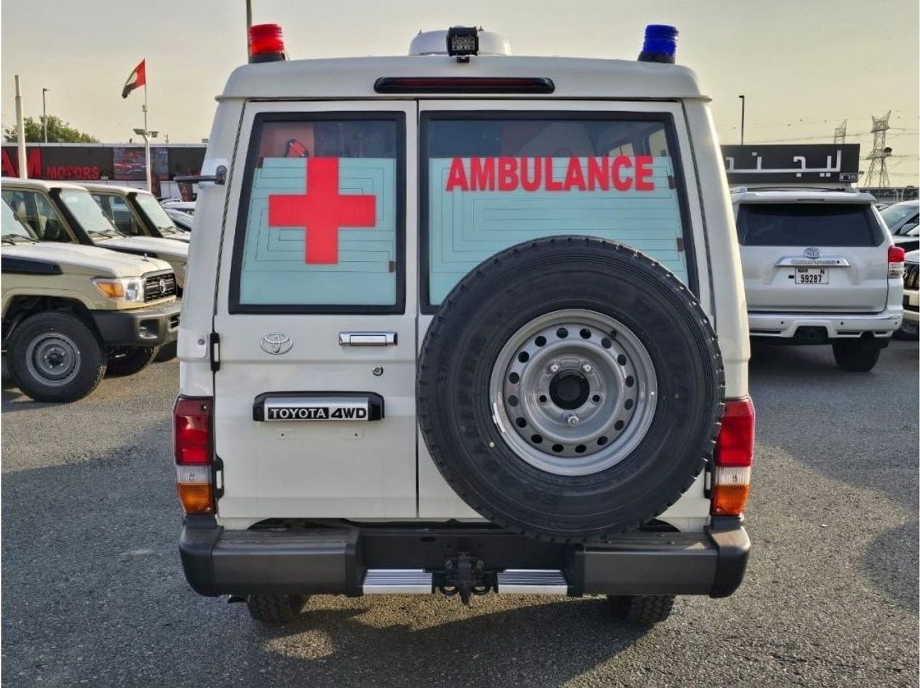 Toyota Land Cruiser 70 HARD TOP 3 DOOR 4.2L DIESEL AMBULANCE MANUAL TRANSMISSION