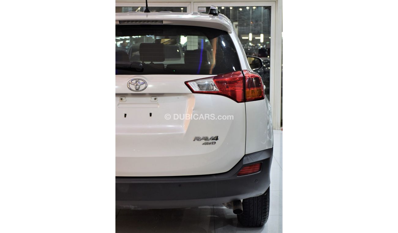 Toyota RAV4 EXCELLENT DEAL for our Toyota Rav4 EXR 4WD ( 2014 Model! ) in White Color! GCC Specs
