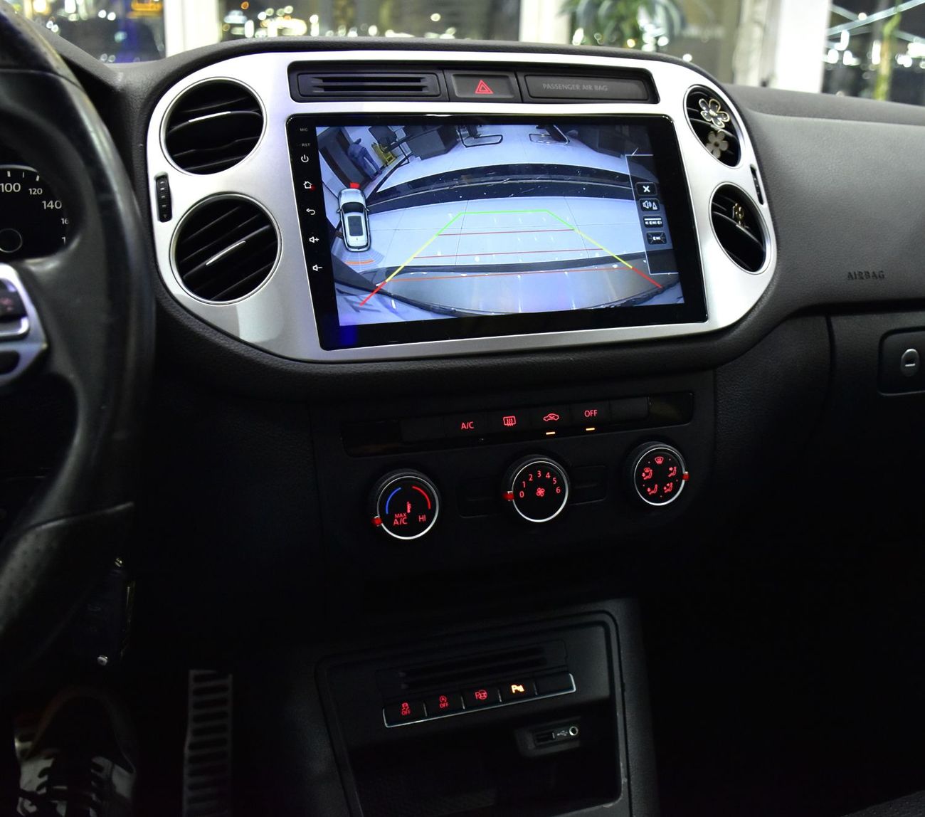 Volkswagen Tiguan EXCELLENT DEAL for our Volkswagen Tiguan R-Line ( 2016 Model ) in Beige Color GCC Specs