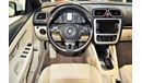Volkswagen Eos VERY LOW MILEAGE 76000 KM! AMAZING Volkswagen EOS CONVERTIBLE 2012 Model!! in White Color! GCC Specs