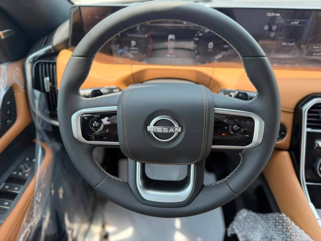 نيسان باترول LE PLATINUM CITY Nissan Patrol 3.5 platinum LE Full option black Roof 2026