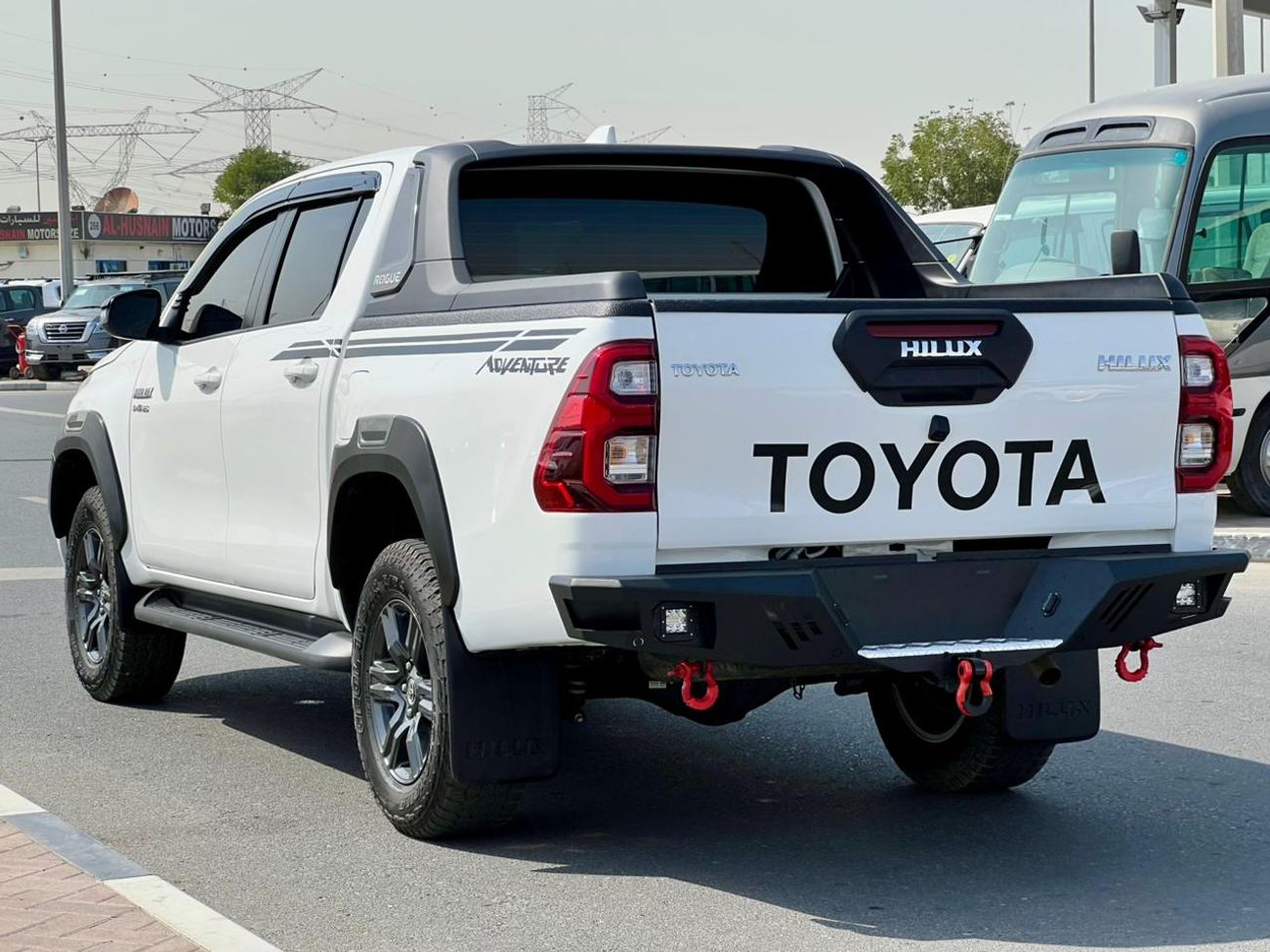 تويوتا هيلوكس The Toyota Hilux is a legendary,, robust mid-size pickup truck available in single and double-cabin 