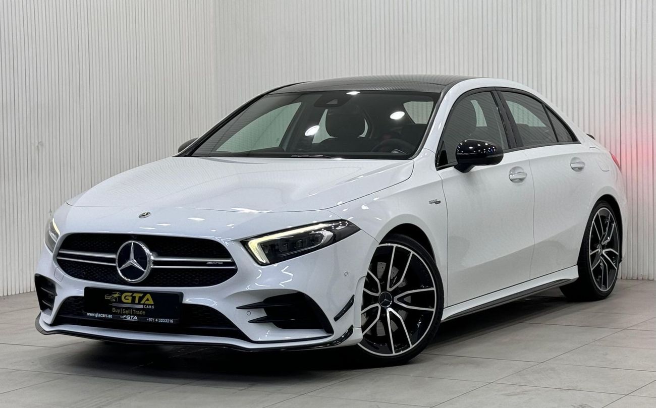 Mercedes-Benz A 35 AMG Premium 2021 Mercedes Benz A35 AMG 4MATIC Aerodynamic Package, Nov 2025 Mercedes Warranty, Full Opti