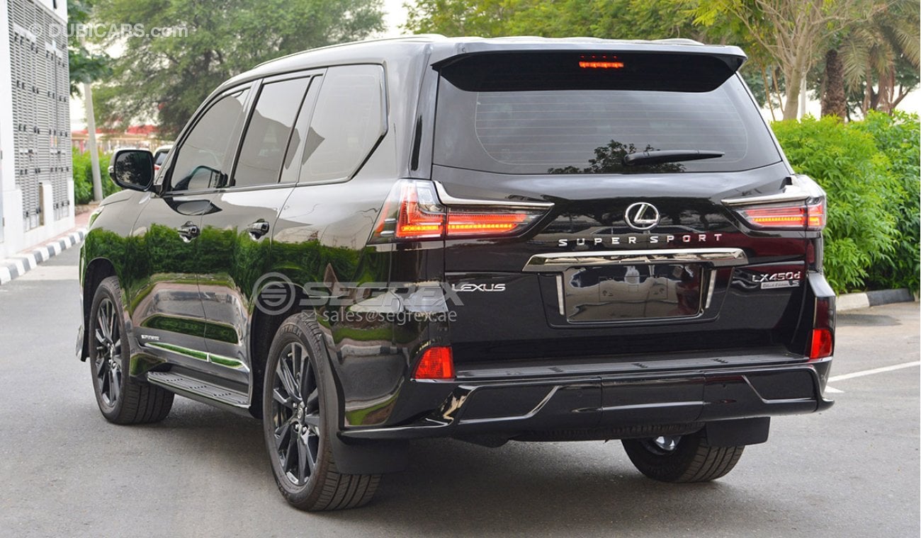 Lexus LX 450 4.5 TURBO-DSL BLACK EDITION 5 SEATS READY STOCK AVAILABLE IN COLORS