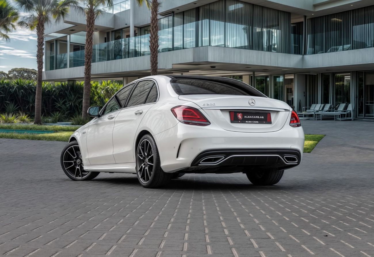 مرسيدس بنز C 200 2,644 P.M  | 0% Downpayment | Mercedes C200 AMG!