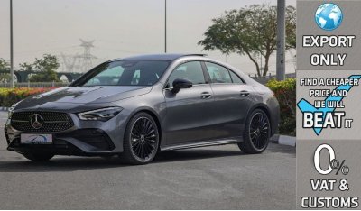 Mercedes-Benz CLA 200 New Facelift 1.4L , Night Package , 2024 GCC , 0Km , (ONLY FOR EXPORT)